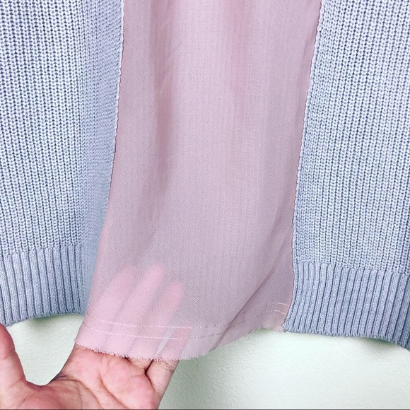 NWT KUT from the Kloth Pink Gray Pullover Sweater - Picture 5 of 8